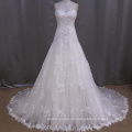 Latest Sweetheart A-line Floor Length Lace Wedding Dress